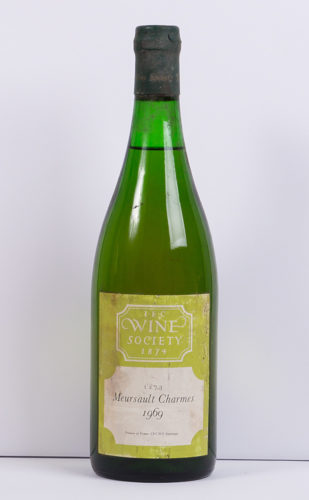 The Wine Society Meursault Charmes 1969