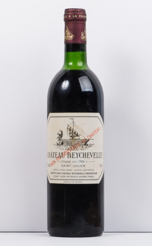 Chateau Beychevelle 1986