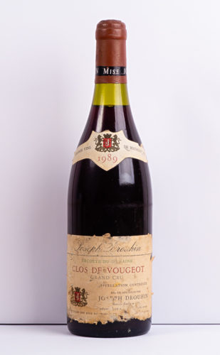 Joseph Drouhin Clos de Vougeot 1989