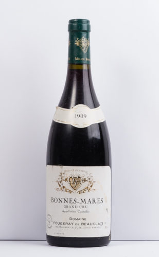 Domaine Fougeray de Beauclair Bonnes Mares 1989